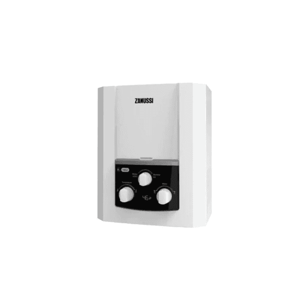 Zanussi Gas Water Heater, 6 Liters, Digital, 5516 - White