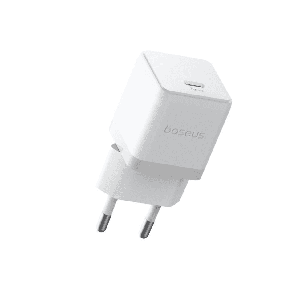 Baseus Palm Fast Charger 30W, With Type-C To Type-C Cable 60W - White