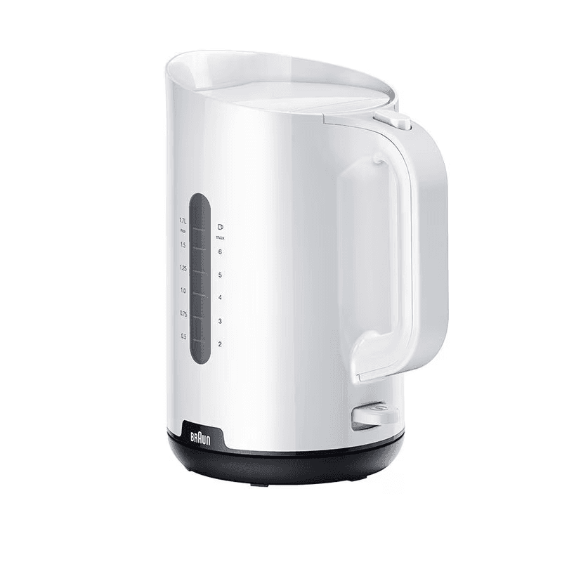 Braun Breakfast Kettle, 2200 Watt, 1.7 Liter, WK1100 - White