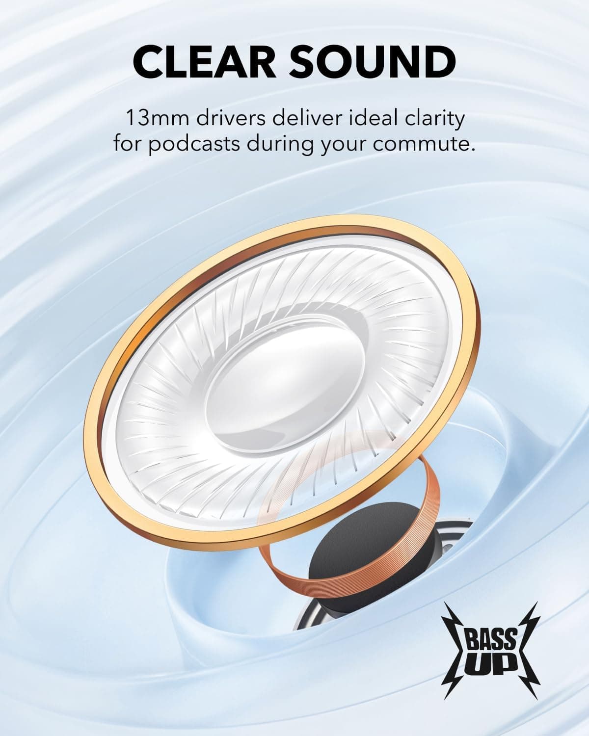 Anker SoundCore K20i Wireless In-Ear Earbuds - Black, A3994H11