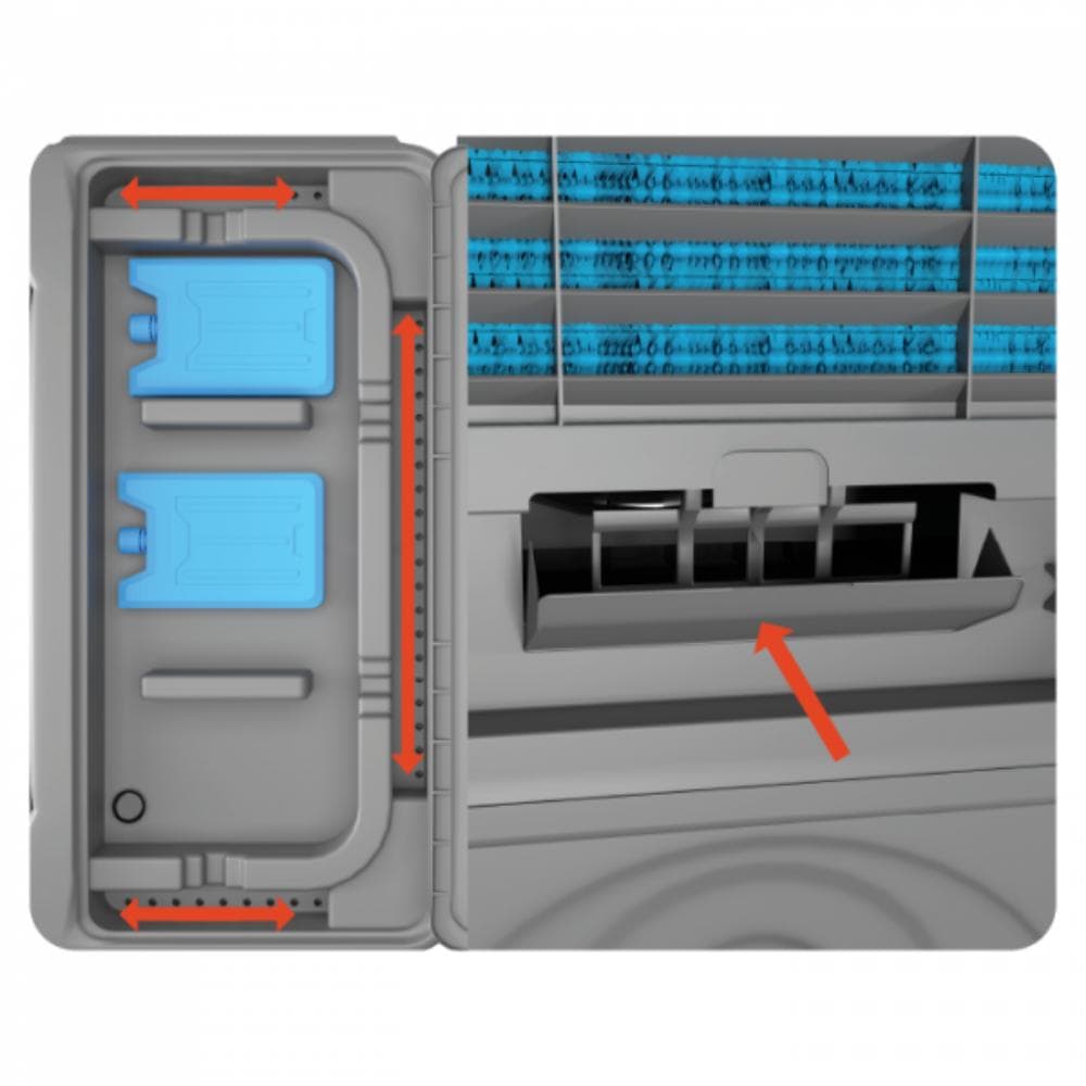 Mienta - Digital Air Cooler 2 Tanks - 75L - AC49438B