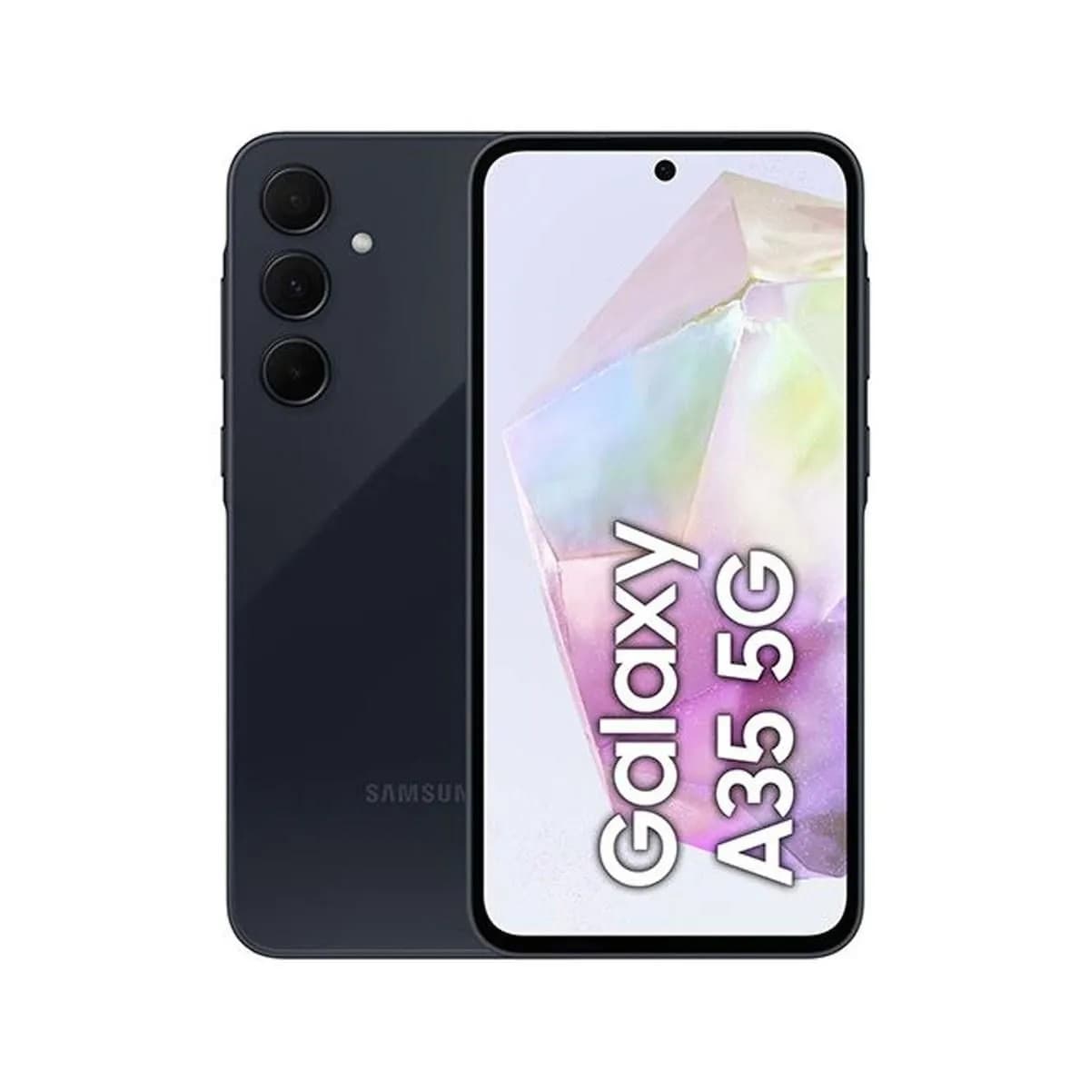 Samsung Galaxy A35 Dual SIM, 128GB, 8GB RAM, 5G - Black, One Year Local Warranty