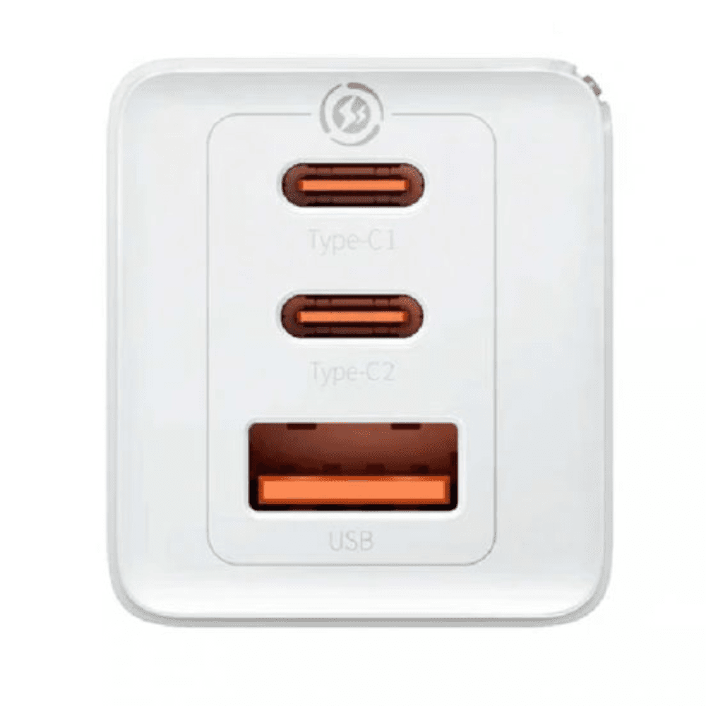 Baseus GaN5 Pro Fast Charger, 65W, CCGGP1220202 - White