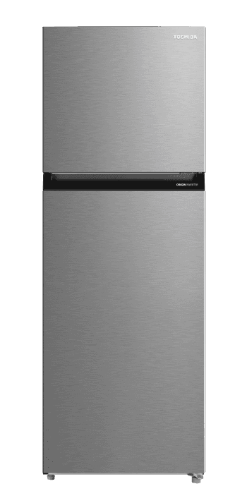 Toshiba Refrigerator, No Frost, 338 Liters, 2 Doors, Inverter, GR-RT468WE-PMN(57) - Silver