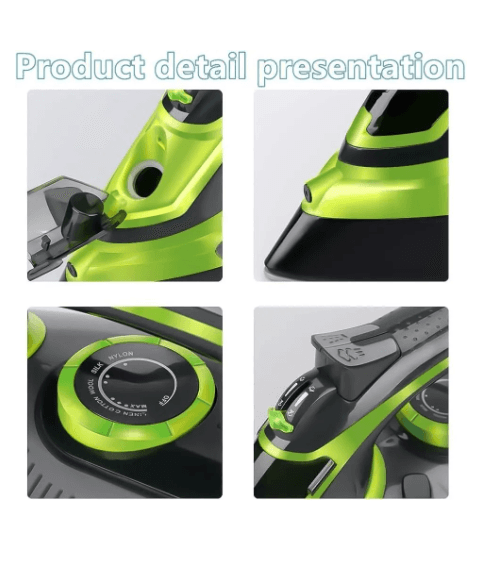 Sokany Handheld Garment Steamer, 1700W, 360ml - Black