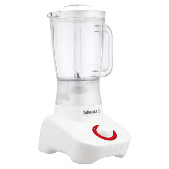 Mienta Blender, With 2 Mills, 1.5 Liter, 600 Watt, BL1221A - White