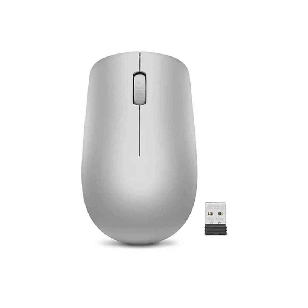 Lenovo 530 Wireless Optical Mouse, 1200 DPI - Platinum Grey 
