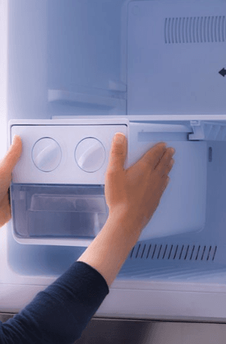 Fresh No Frost Refrigerator, 2 Door, 397 Liter - Cashmere, FNT-MR470YGK