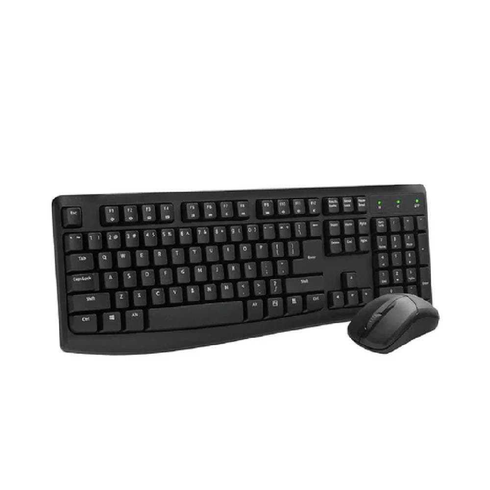 Rapoo Wireless Optical Keyboard Combo - X1800 Pro - Black