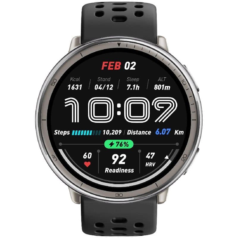 Amazfit Active 2 Smart Watch - Black