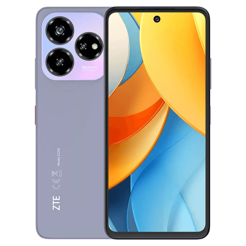ZTE Nubia V60, 256GB, 6GB RAM, Dual SIM, 4G, Sunrise Violet, With 1 year warranty