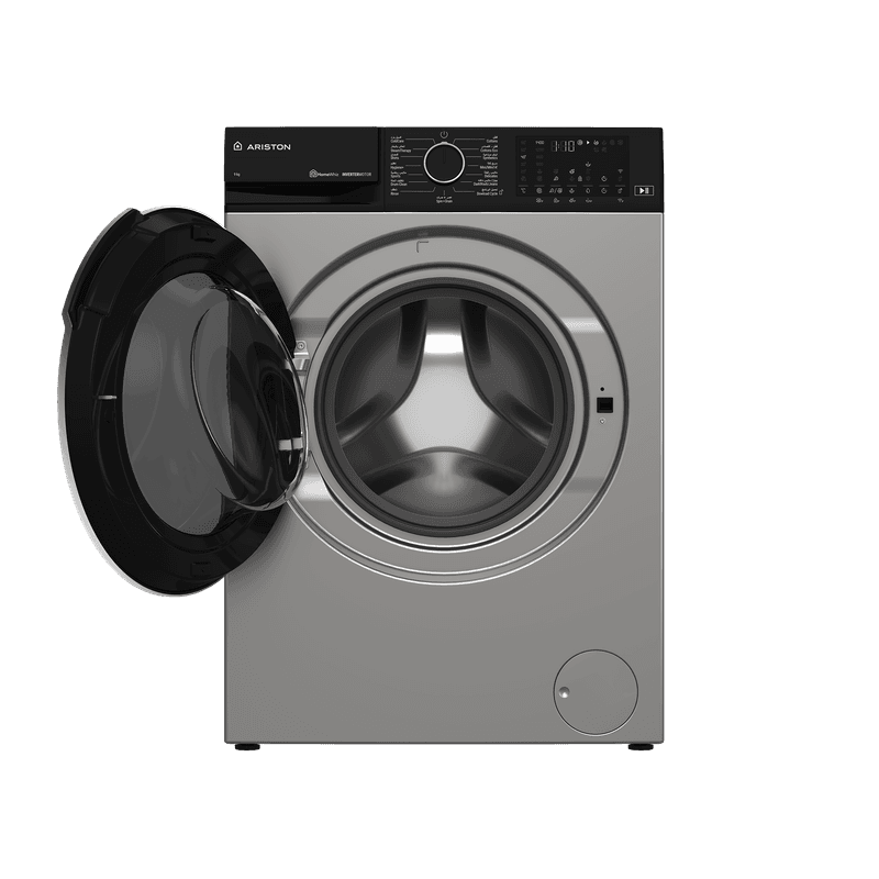 Ariston Inverter Front Load Washing Machine , 9 kg , Grey - WFST9GWHR
