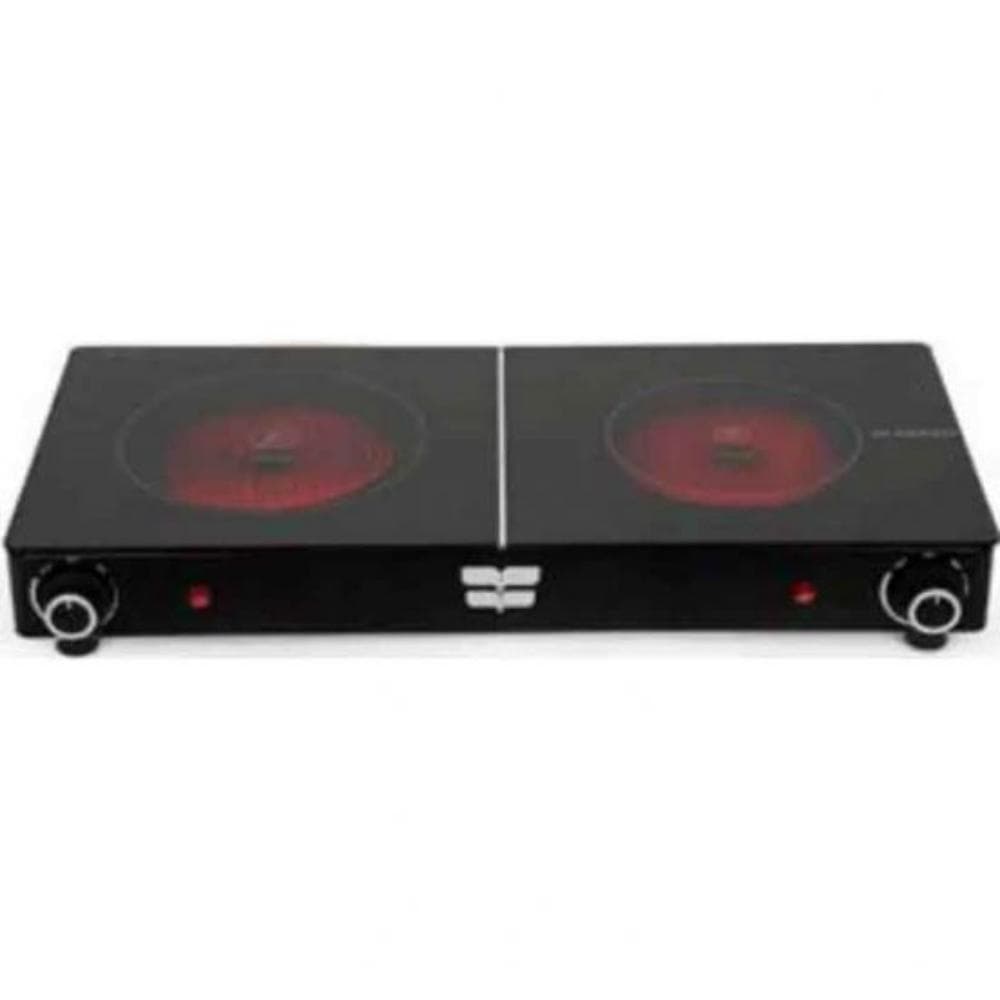 Fresh Hot Plate Double Ceramic, 2800 Watt - Black, F-13424