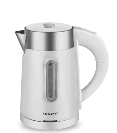 Sokany SK-0808 1L 1200W Electric Water Kettle in Black