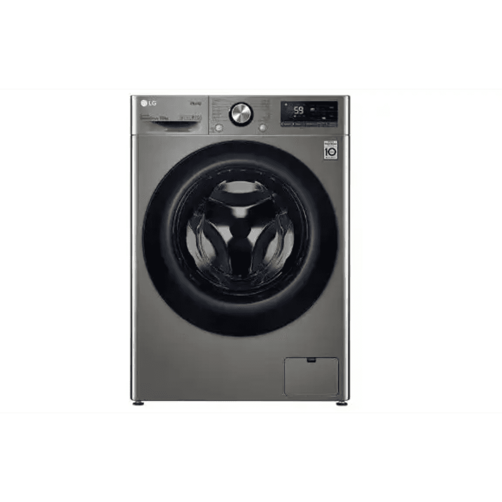 LG Vivace Fully Automatic Washing Machine, 10 kg, F4Y5RYGYPV - Silver