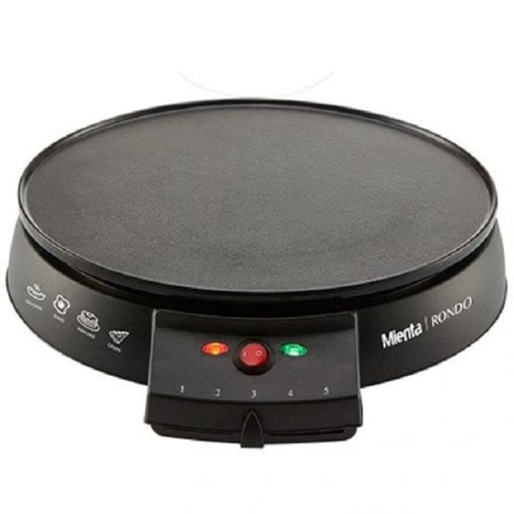 ميانتا روندو ماكينة صنع الكريب، 1000 وات، CM46109A - اسود