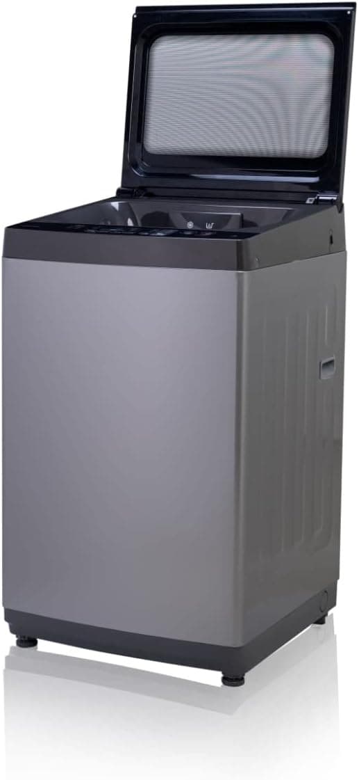 Toshiba Top Load Washing Machine, 8 KG, Silver- AW-J800AUPEG