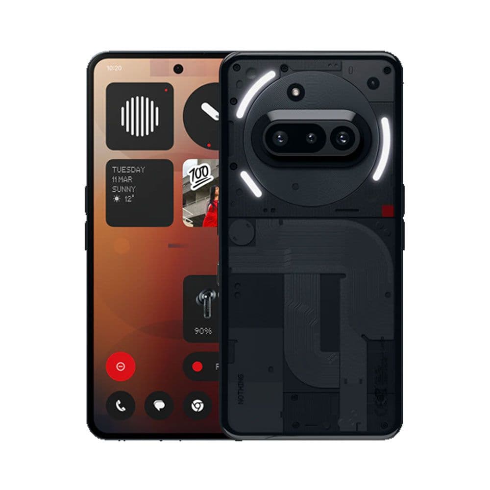 نوثينج Phone 3a - رامات 12 جيجا - 256 جيجا بايت - أسود