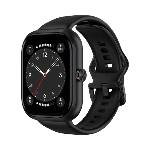 Honor CHOICE Haylou Warch Smart Watch, 1.95 Inch, Black - BOT-WB01