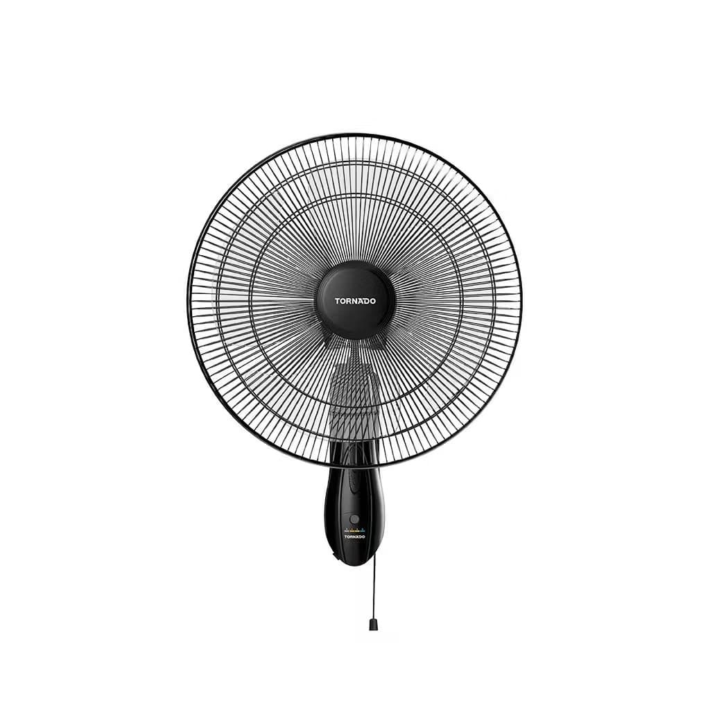 Tornado | Wall Fan, 16 inch 3 speeds - Black, TWF-16