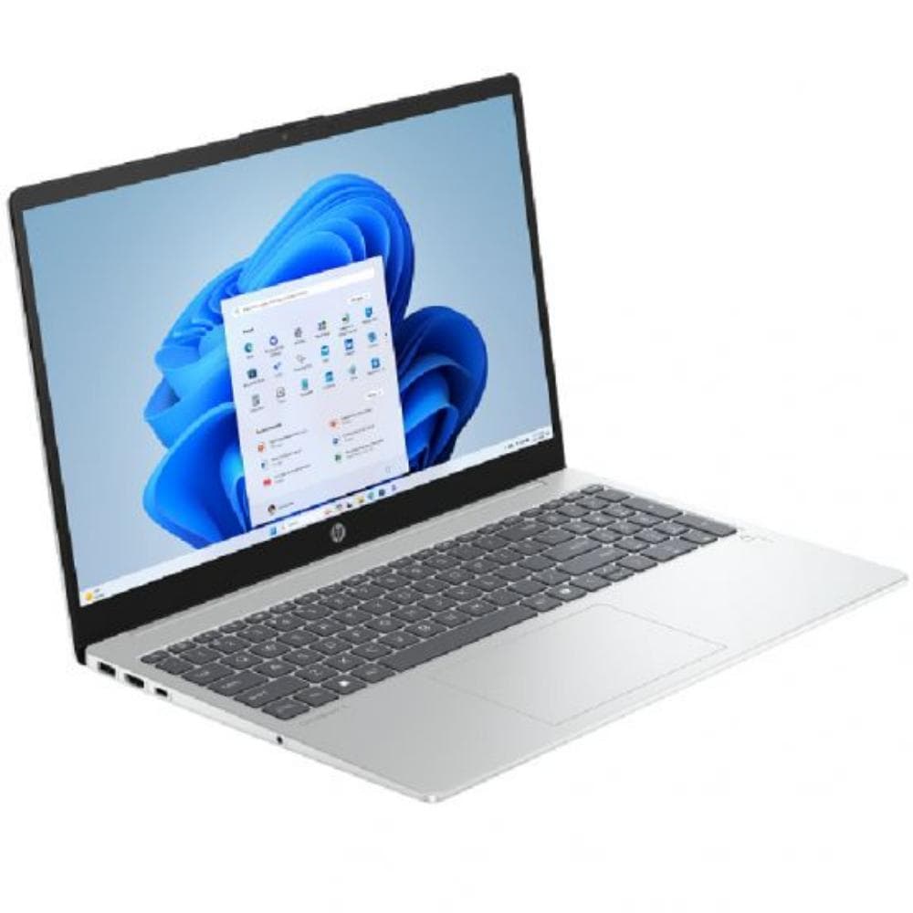 HP OmniBook 3 Laptop 15-fn0001ne, AMD Ryzen™ AI 5 330, 16GB Ram, 512GB SSD, AMD Radeon™ 840M, 15.6"FHD, win 11 - Glacier Silver