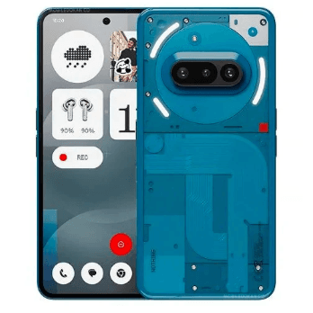 ناثينج فون 3A،سعه 256 جيجا، 12 جيجا رام, بشريحتين اتصال, 5G - ازرق  مع ضمان سنتين