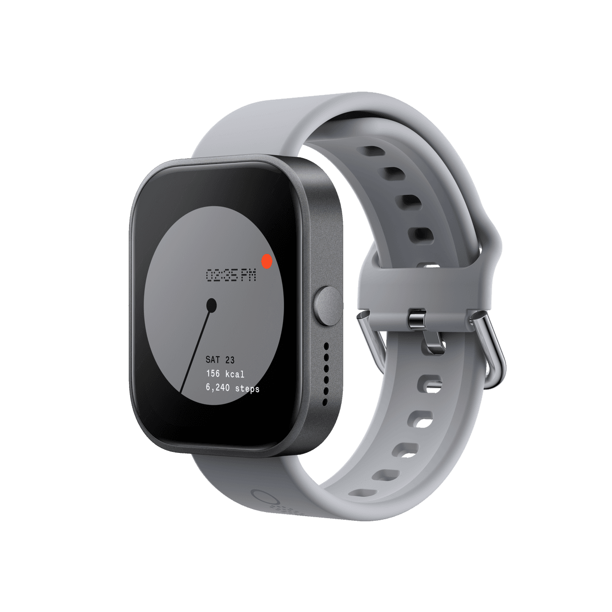 Nothing CMF Smart Watch Pro, 1.96 Inch, D395 - Dark Grey, Ash Grey Strap