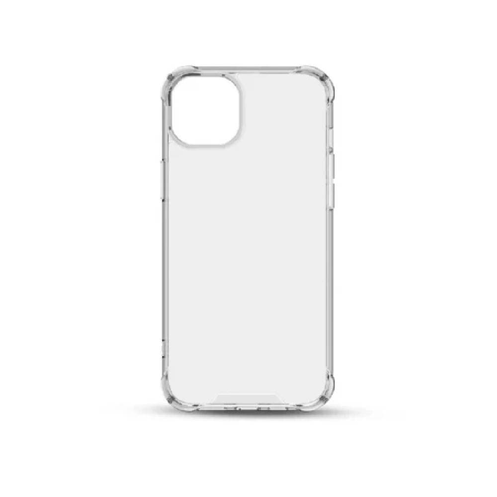 جراب بايكرون لهاتف iPhone 14 Plus، شفاف فاخر ومتين، مقاوم للصدمات ومضاد للبكتيريا - شفاف