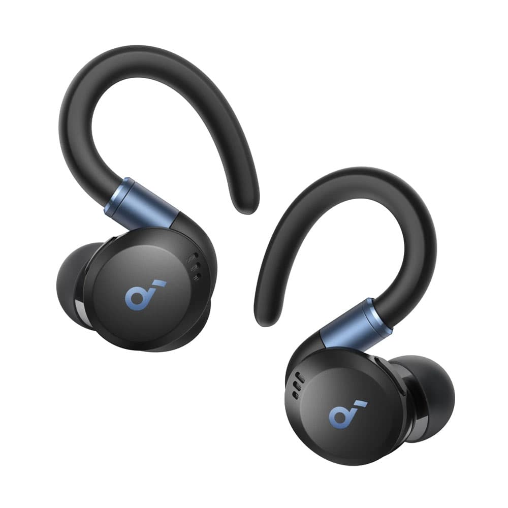 Anker SoundCore Sport X20 In-Ear Earbuds With Hook, Noise Cancellation, Up to 48 Hours, Black - A3968H11