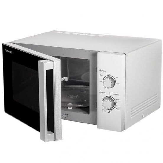 Tornado | Solo Microwave, 25 Liters, 900 Watts - Silver, TM-25MS