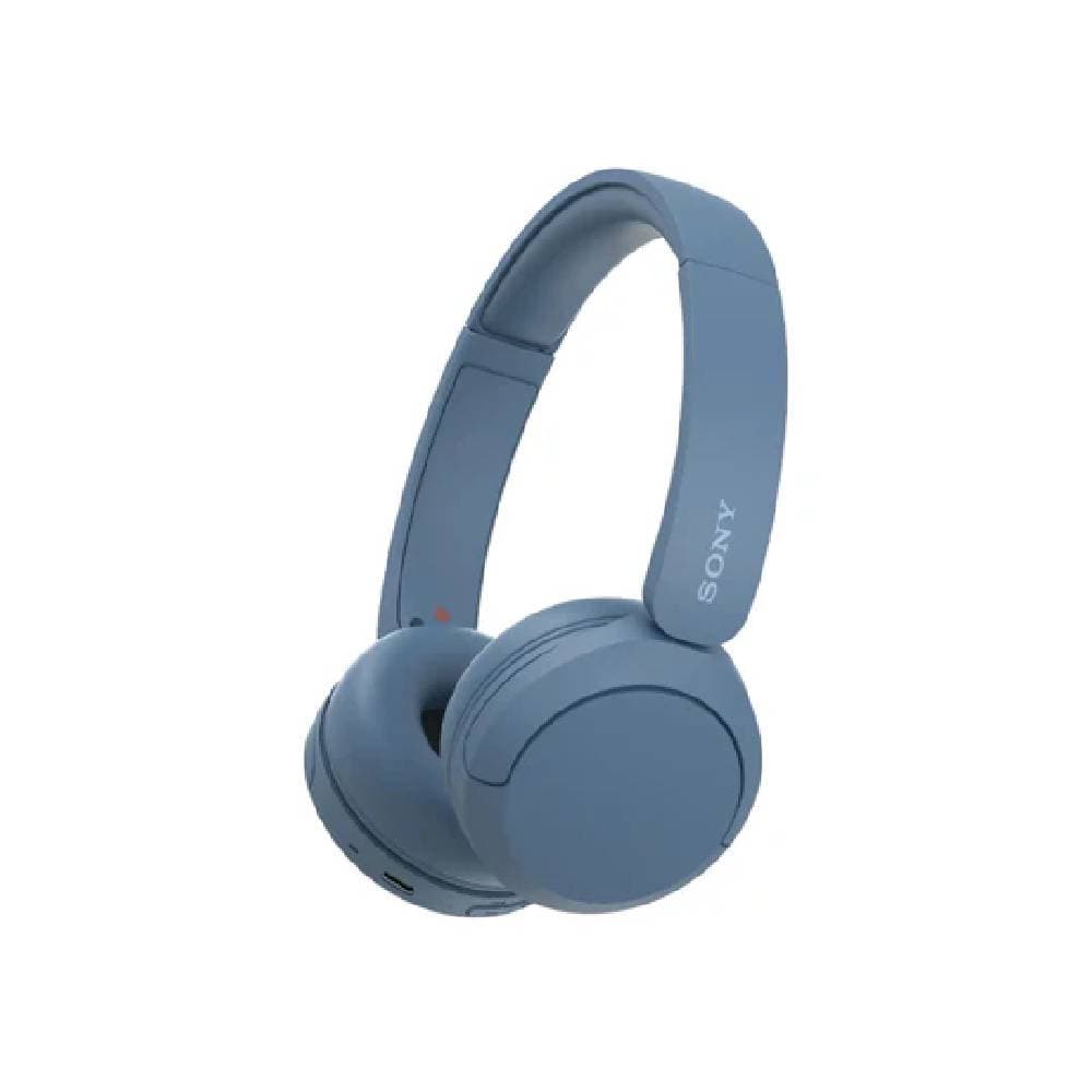 Sony Over-Ear Wireless Headphones with Microphone, Blue- WH-CH520