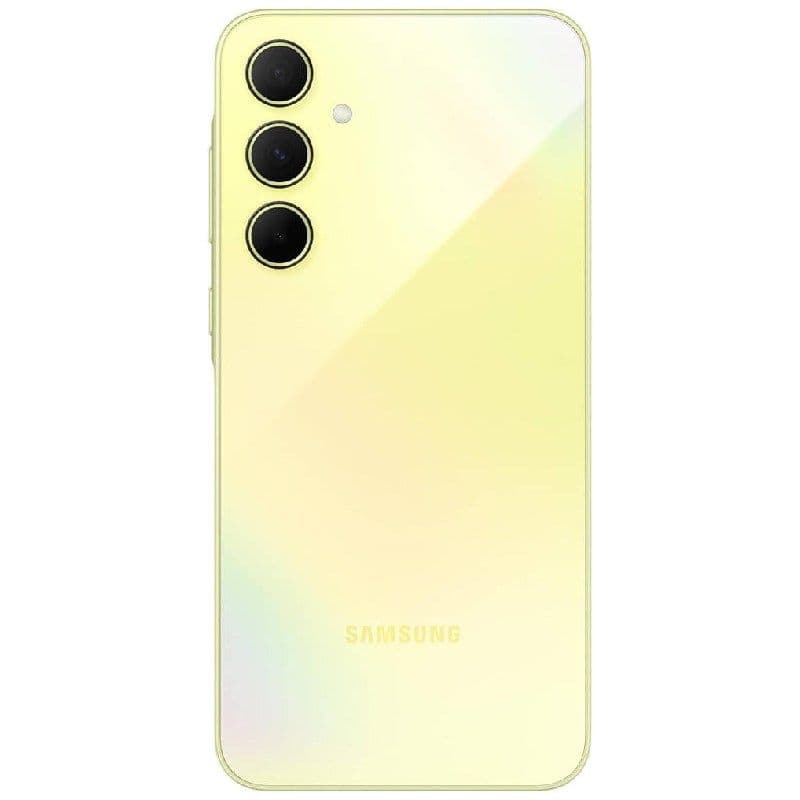 SAMSUNG Galaxy A35 Dual SIM, 128GB, 8GB RAM, 5G - Yellow, One Year Local Warranty