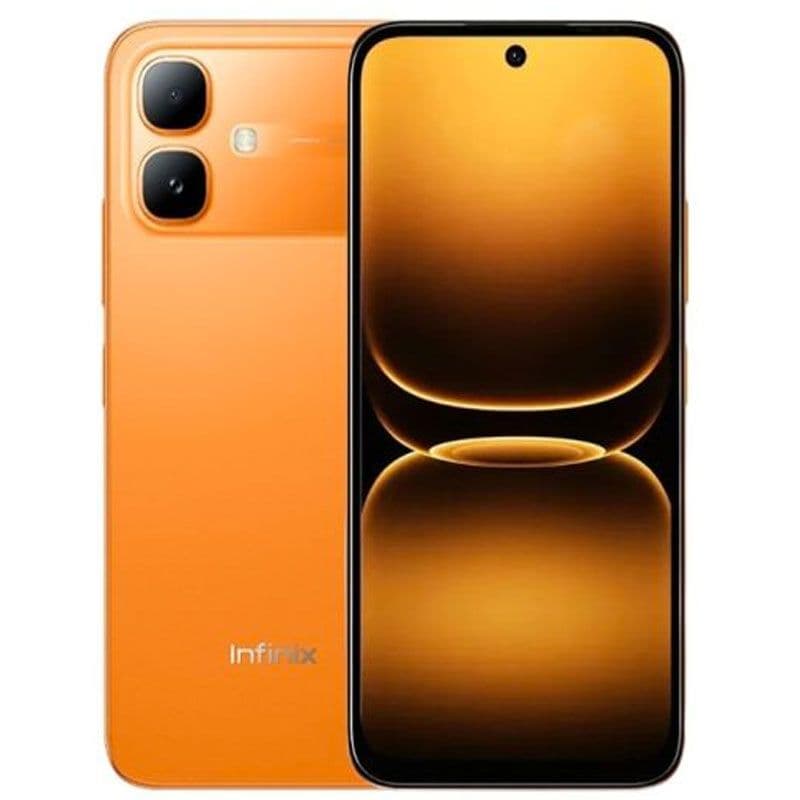 Infinix Smart 20, 128GB, 4GB Ram, 4G, Dual Sim, Sunlike Orange, X6840B, 2-Year Warranty