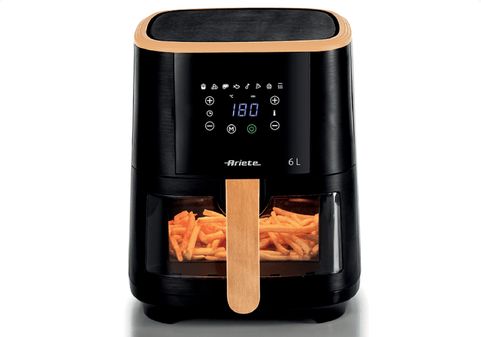 قلاية ديجيتال اريتي، 1300 وات، 6 لتر، درج شفاف، 462602 - روز جولد