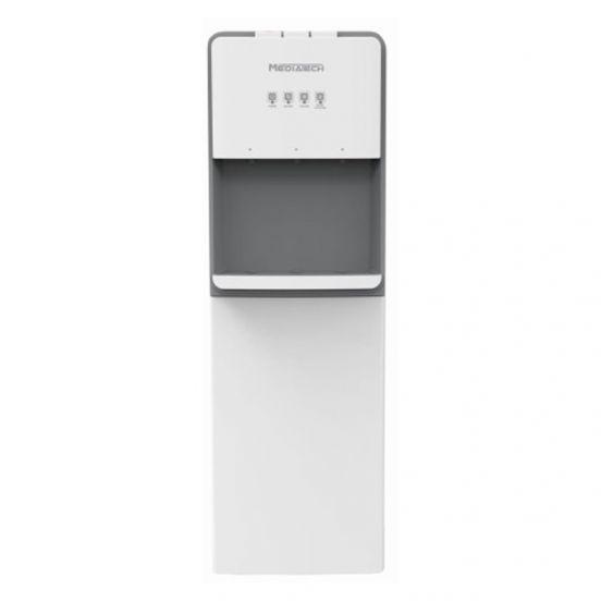 Media Tech Water Cooler, 3 Taps, Bottom Loading - White, MT-WD2500B