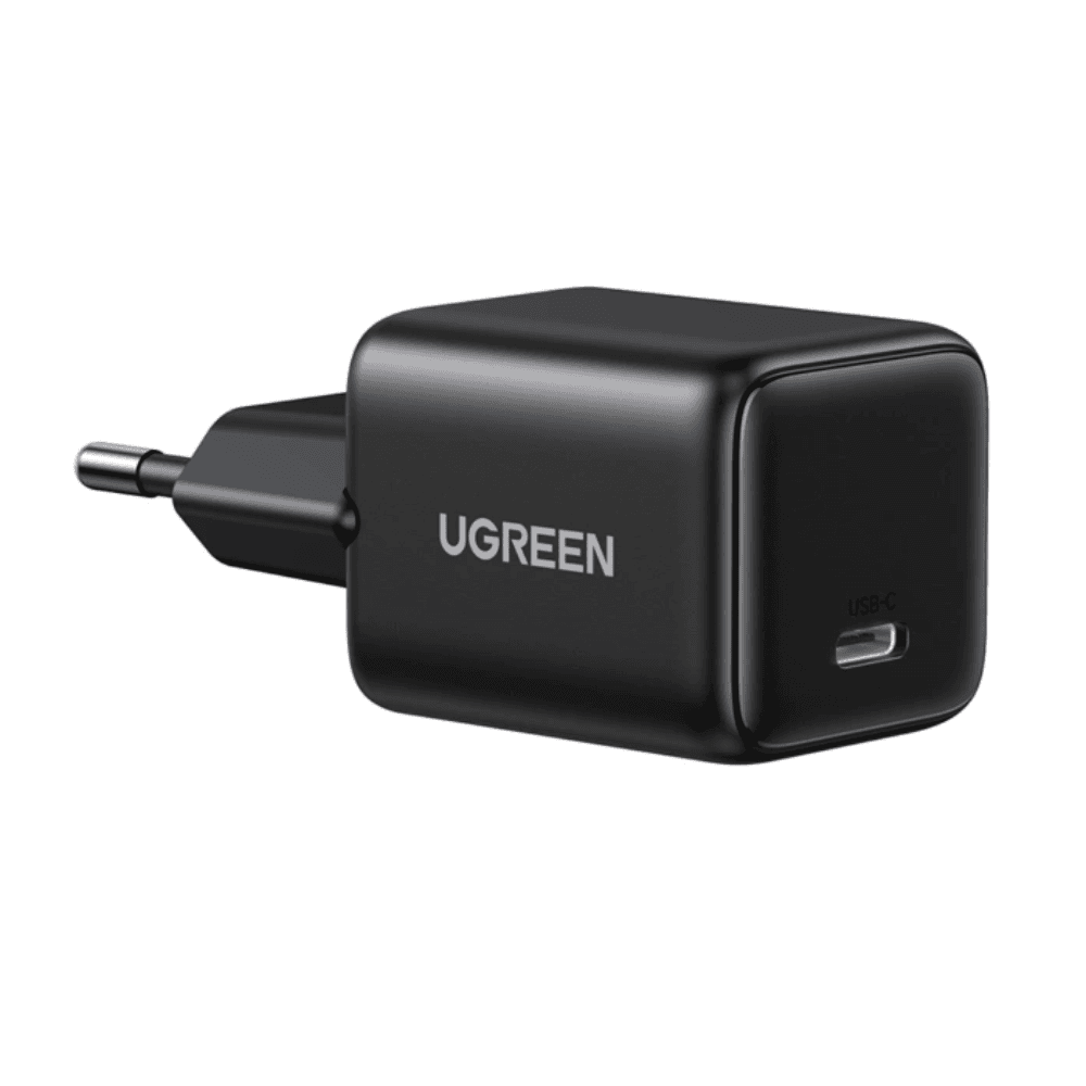 Ugreen Charger home Adapetr 20W USB-C Fast Charger GAN X512 - Balck