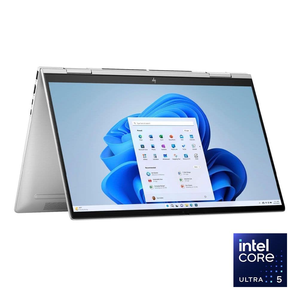 HP ENVY x360 16-ac0013dx Laptop - Intel® Ultra 5-125U - 16GB - 512GB SSD - Integrated Intel® Graphics - 16" WUXGA Touch - Win11- Silver Aluminum