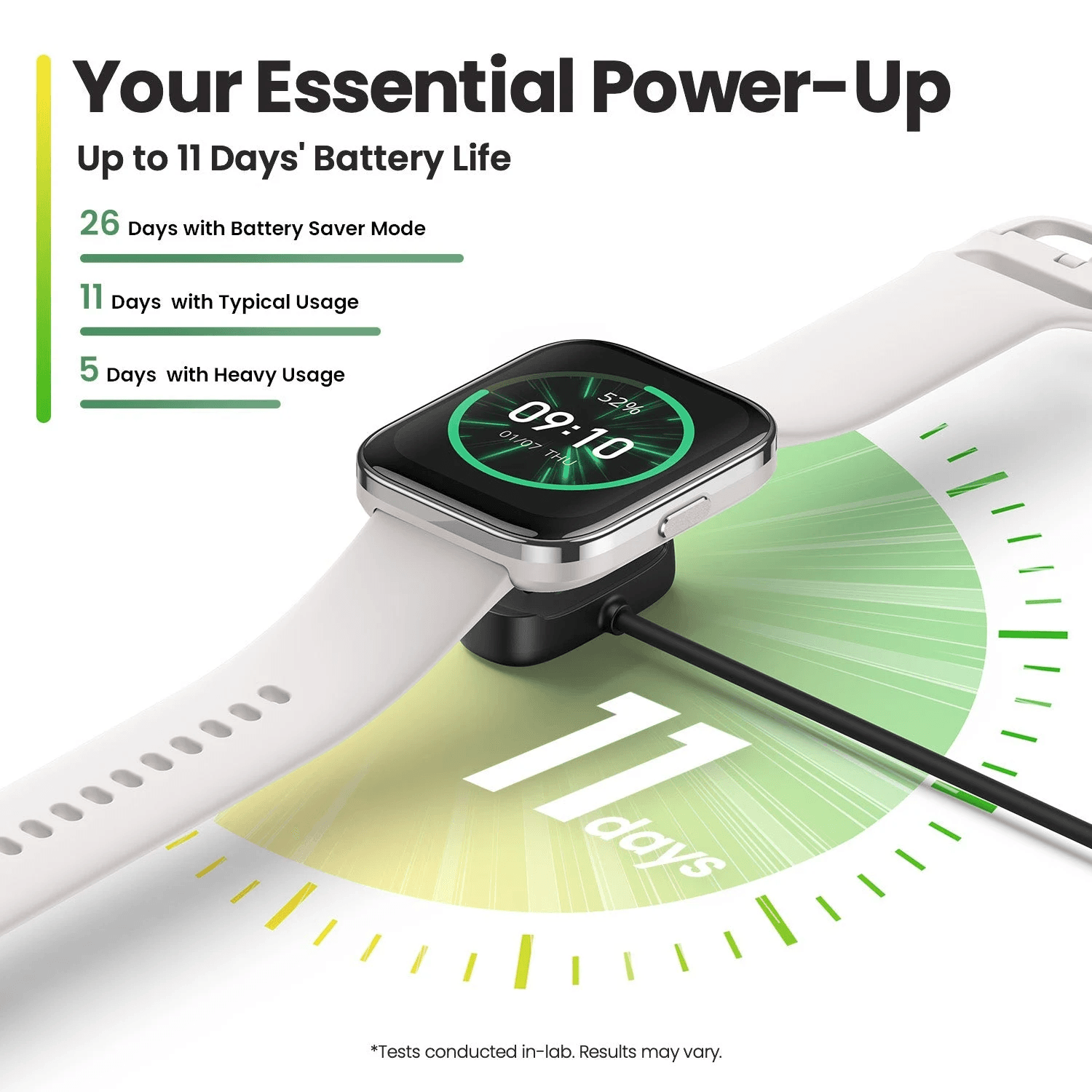 Amazfit Bip 5 Unity Smart Watch 46mm, Silver Case and Grey Strap