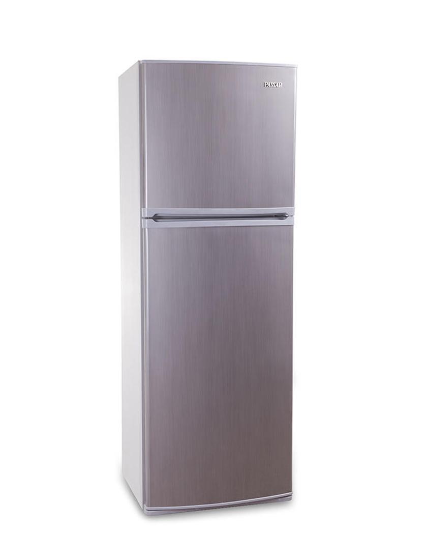 product-Passap | Defrost Refrigerator, 340 Liter, 2 Doors, LG Motor - Silver, FG390