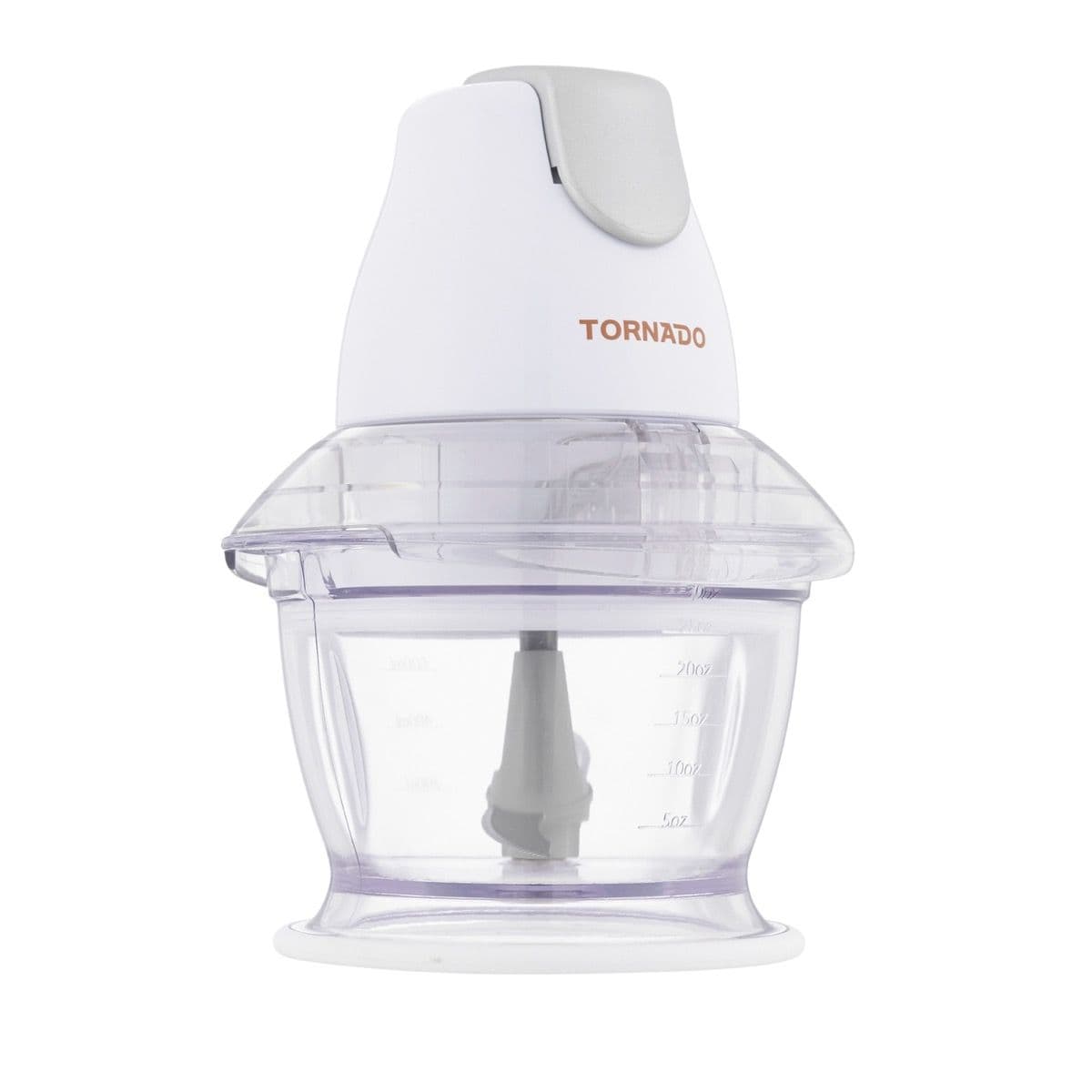 Tornado Meat & Vegetables Chopper, 400 Watt, 1 Liter, White - CH-400M