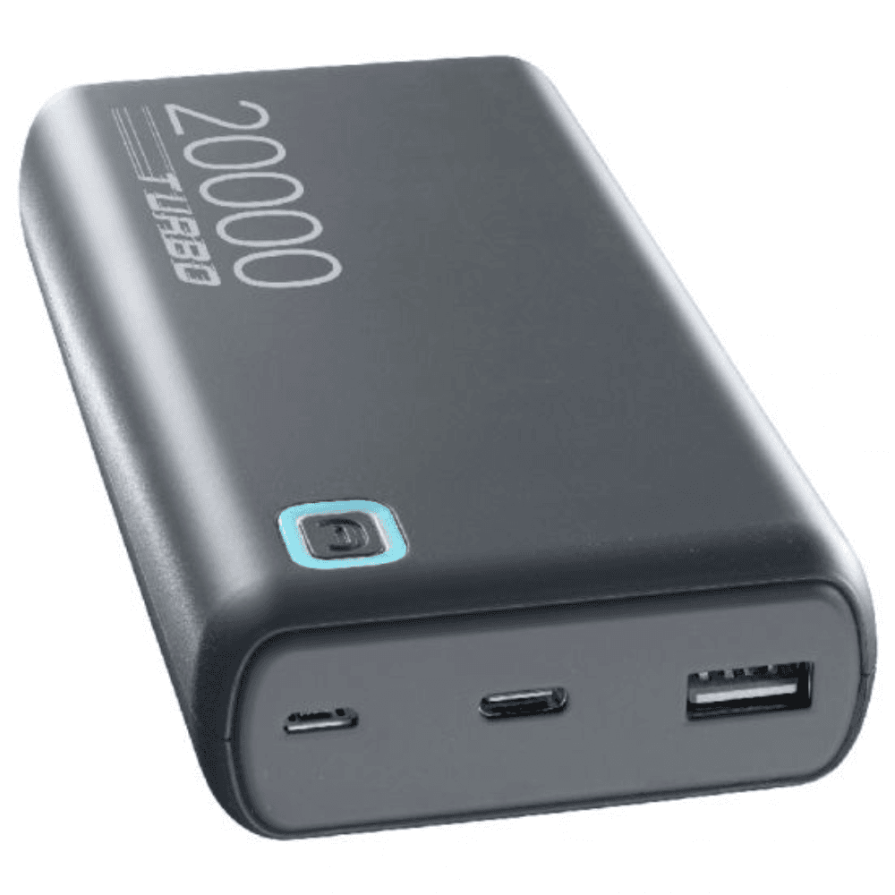 بنك طاقة سيلولارلاينEssence Turbo، سعة 20000 مللي أمبير، قدرة 20 واط - أسود