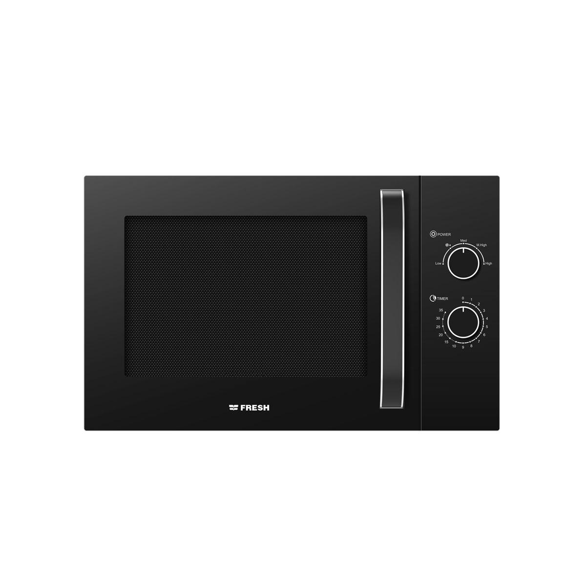 product-Fresh Microwave, 28 Liter, 900 Watt, Black - FMW-28MC-BW