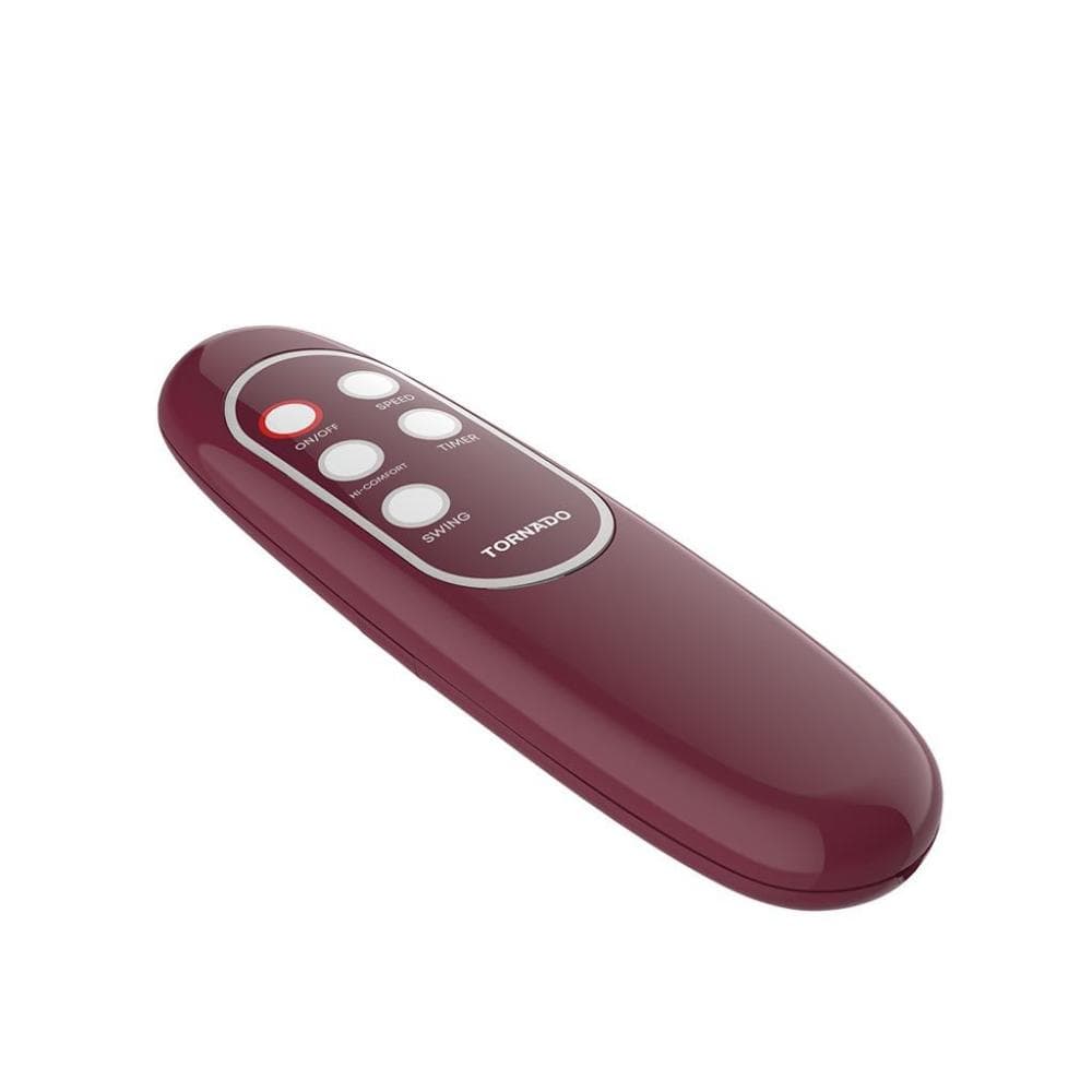 Tornado Stand Fan, 16 Inch, 4 Blades, Remote - Vino, TSF-75RED