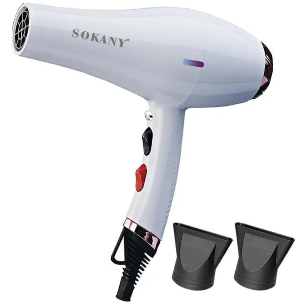 Sokany SK-910 Hair Dryer, 2400 Watt - White