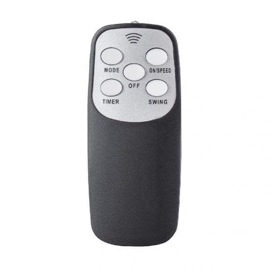 Skyline Jet Stand Fan, 18 Inch, 6 Blades, Remote Control, SF18-R - Black