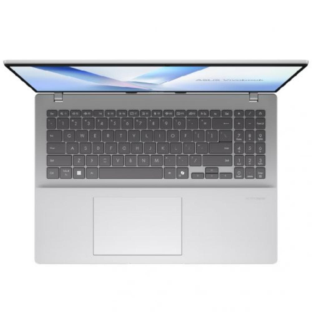 Asus Vivobook 16 Laptop, Intel® Core™ Ultra 5 225H, 16GB Ram, 512GB SSD, Intel® Graphics, 16" WUXGA, Win11, X1607CA-UL005W - Cool Silver