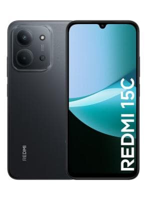 Xiaomi Redmi 15C, 256 GB, 8 GB, 4G, Dual SIM - Black, 25078RA3EA