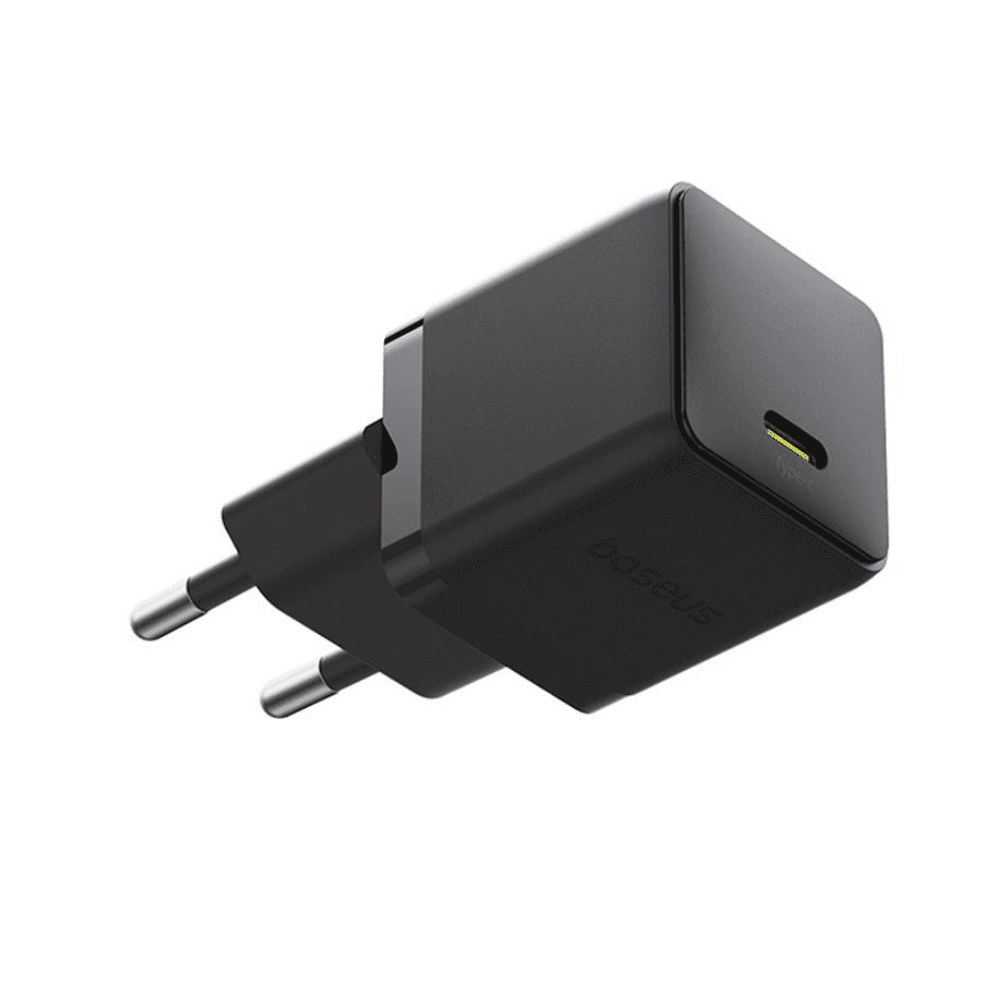 Baseus Palm Fast Charger 30W, With Type-C To Type-C Cable 60W - Black