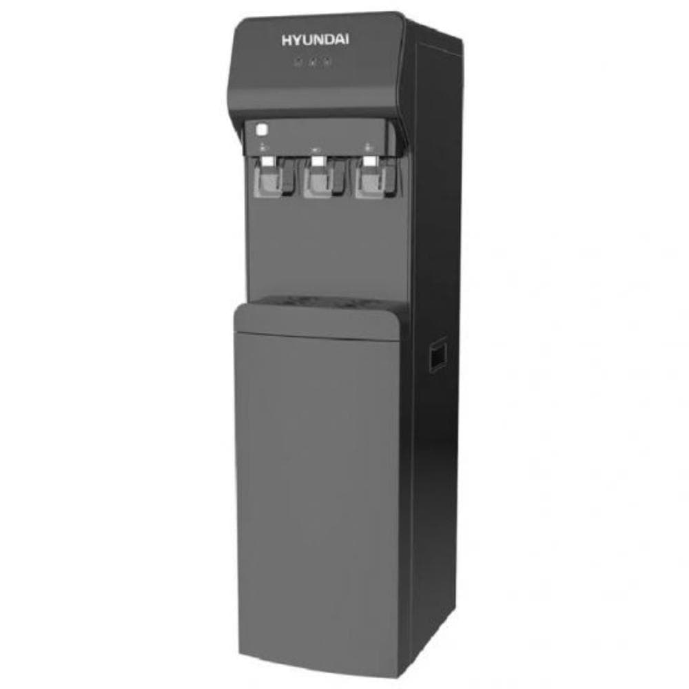 مبرد مياه هيونداي، تحميل سفلي، 3 صنابير، HYU-530-1-B - أسود