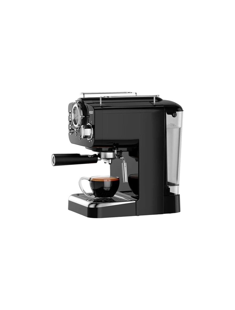 Mediatech | Espresso Coffee Machine, 1100 Watt, 1.2L - Black, MT-CM301